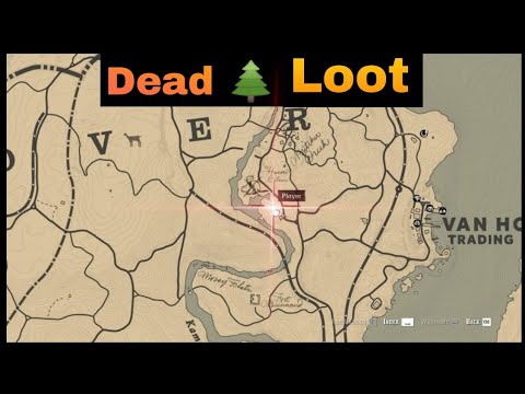 Hidden Loot Box Under Dead Tree Trunk