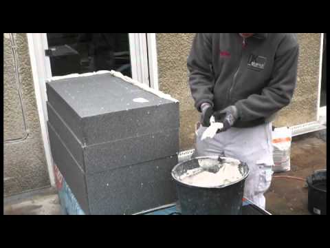 WDVS Dämmplatten richtig verkleben