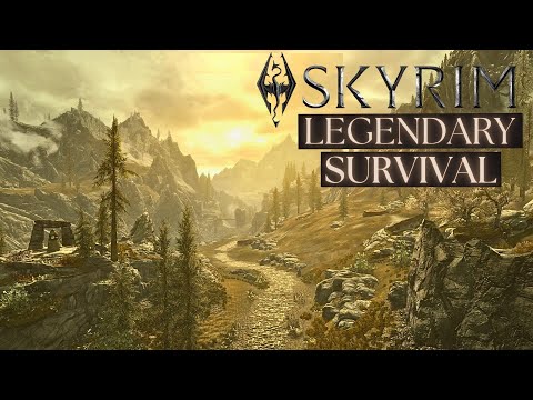 Skyrim Anniversary Edition: Legendary Difficulty Survival Mode Episode 2! (Survival Settings Mod)