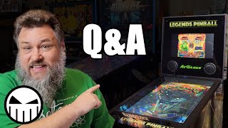 Questions Answered! AtGames Legends Pinball Follow-up