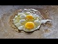 TEEN PATTI Omelette 3 Layer Omlet With Egg Curry Indian Street Food