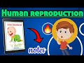 | Human reproduction | Class 12th| Biology chapter 3| Best NOTES | @Edustudy_point