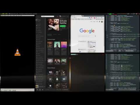 XMonad/Arch/Emacs with Dynamic Workspace Naming and Dynamic Tiling