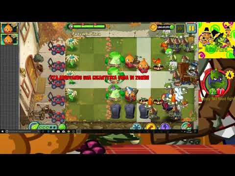 Plants vs zombies 2 Pinata Party 19/11/2017   fall food fight