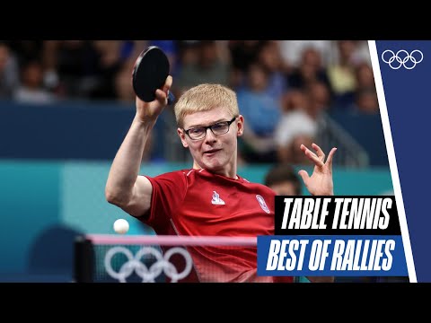 INCREDIBLE Table Tennis Rallies at #Paris2024 🏓 | Top Moments