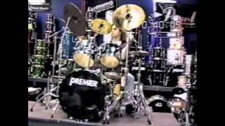 John Medeiros Jr Guitar Center Drum Off drum solo from 1994
