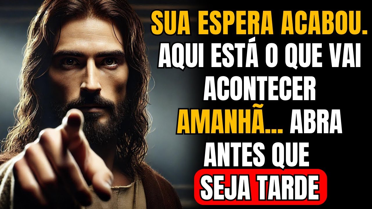 SUA ESPERA CHEGOU AO FIM! É ISSO QUE VAI OCORRER AMANHÃ...