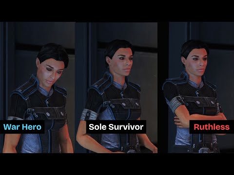 Ashley about Shepard's Psych Profile | Mass Effect Legendary Edition