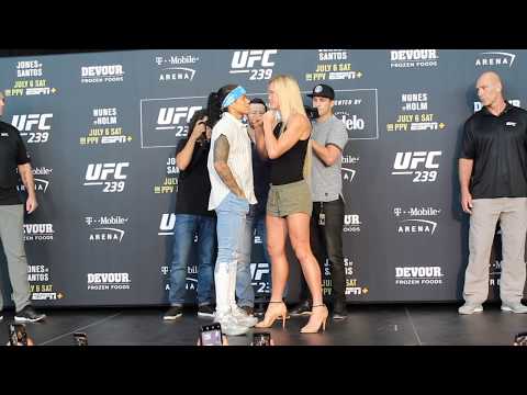 UFC 239 Media Day Face-offs
