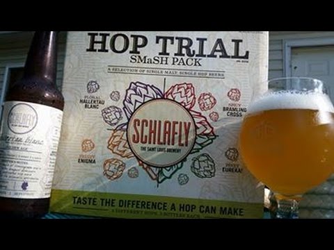 Schlafly Hop Trial SMaSH Pack Hallertau Blanc!