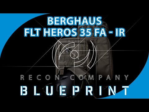 Berghaus FLT Heros 35 FA - IR - praktischer Einsatzruck mit Frontzugriff und IR - Schutz