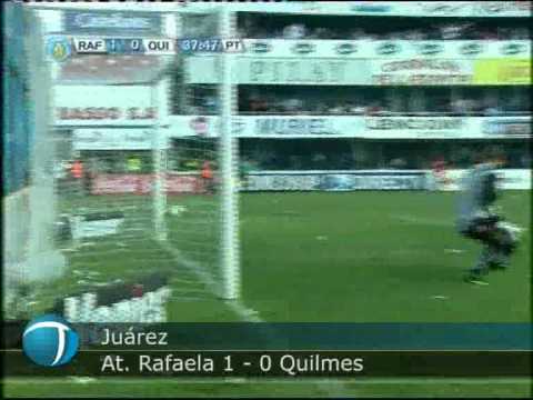 At. Rafaela 1 - 1 Quilmes - Fecha 4 - Primera División