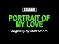 Karaoke Portrait Of My Love Matt Monro