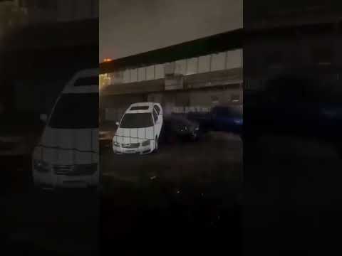 VENTO LEVANTA CARRO EM FRANCISCO BELTRÃO E TEMPORAIS CAUSAM ESTRAGOS NO PARANÁ