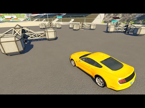 Cars vs Spinner Slingshots - BeamNG.drive