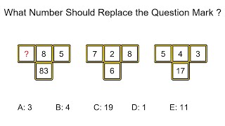 Number Pattern | Can you find what number the question mark is?