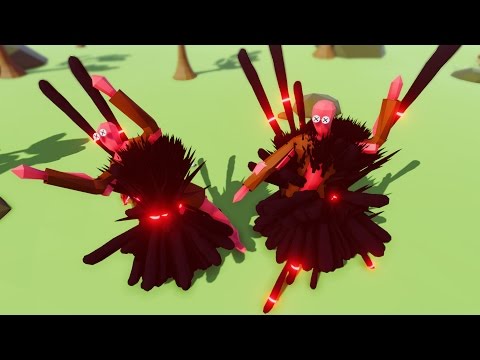 INFINITE SPIKES! DARK PEASANT vs GIANTS! (TABS - Totally Accurate Battle Simulator)