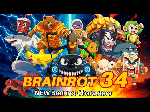BRAINROT: Anime Opening (Pt.34) feat. NEW Brainrot Characters | Official Music Video