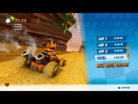 Crash Cove PB - 1:22:28 (WORLD RECORD ATTEMPT)