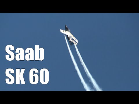 Sweet Jet Flying - Saab SK60 (Saab 105) Airshow Highlights Sunday - Flygfesten 2022