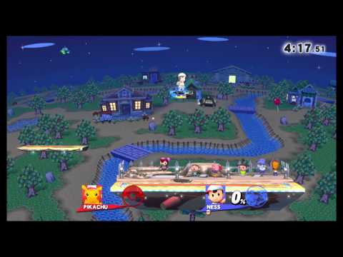 S@X 6-9-15 - Kenrawr (Pikachu) vs Mik! (Ness) - Smash Wii U Customs - Losers Bracket