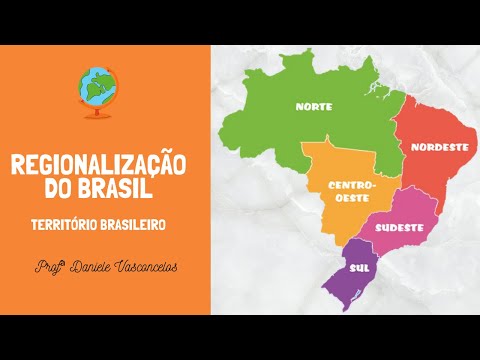 Regionalização do Território Brasileiro - IBGE, Complexos Regionais, Meio Técnico-Científico-Inf