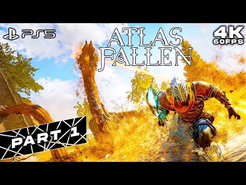 ATLAS FALLEN PS5 Walkthrough Gameplay Part 1 - No Commentary (4K60FPS)