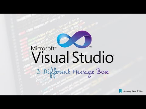 Visual Basic For Beginners Tutorial 2 3 Different Message Box