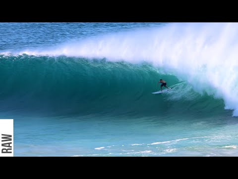 Mikey and Owen Wright and Local Pros Charge Wild XL Kirra.