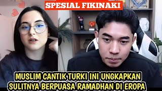 Download lagu Muslim cantik Turki ini ungkapkan sulitnya berpuasa Ramadhan di Eropa - live OmeTV Fiki Naki  mp3