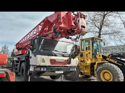 Grove GMK 2035 E, краны