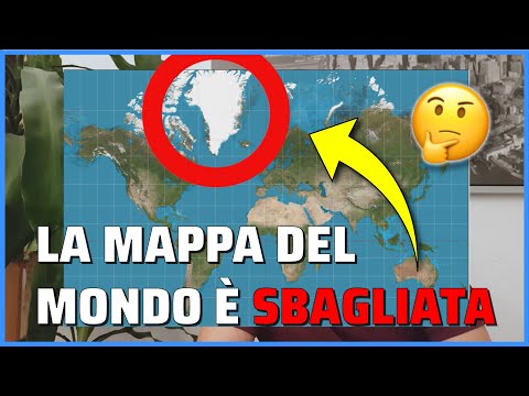 QUESTA E' LA VERA MAPPA DEL MONDO