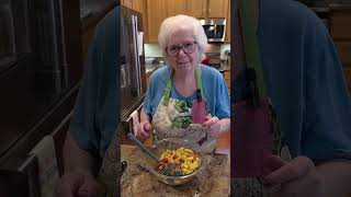My Sister's Summery & Light Pasta Salad |  A1990's Recipe