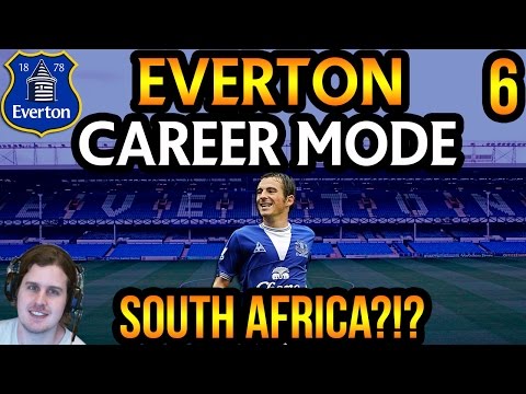 SOUTH AFRICA?! EVERTON CAREER MODE EP6 | FIFA 14 CAREER MODE
