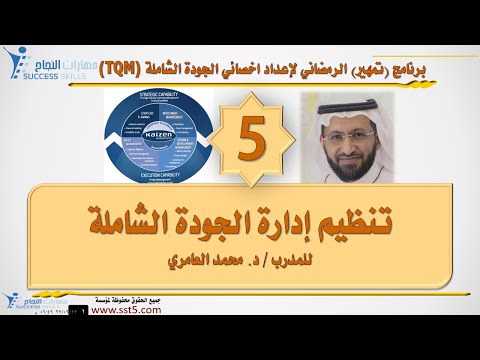 تنظيم إدارة الجودة الشاملة مع د. محمد العامري