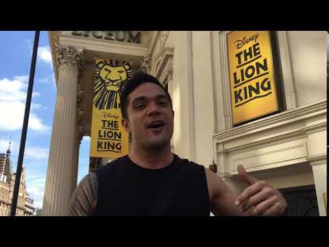 Nick Afoa from The Lion King wishes London Theatre Direct a Happy Birthday!