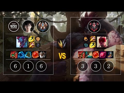 EDG JunJia Trundle vs Lee Sin Jungle - KR Patch 10.12