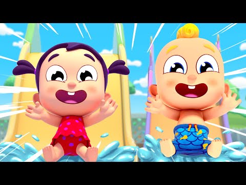 First Day at the Swimming Pool, BABY MILIKI! 🏊🌞 Summer Song + Nursery Rhymes l Miliki Family
