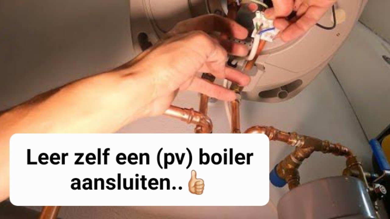 Duurzame energie #34    Hoe plaats je zelf een Daalderop elektrische boiler..