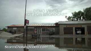 preview picture of video '8/6/2013 Breckenridge MN Storm Damage'