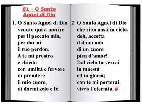 81 O Santo Agnel di Dio - Innario Chiesa Cristiana Avventista del Settimo Giorno 2014