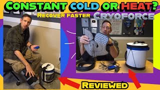 CF-1 Cold Therapy Machine Unboxing & Review | Quiet Ice Therapy for Knee Surgery Recovery