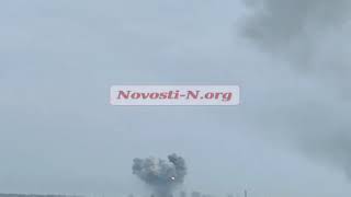 Так начиналась война в Николаеве: видео первых ударов по городу