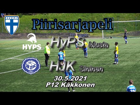 Piirisarja P12 HyPS Musta - HJK Sininen 30.5.2021