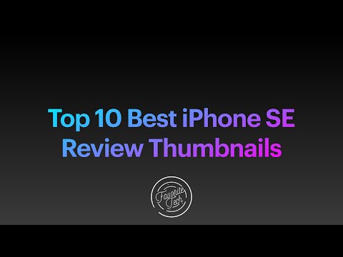 iPhone SE 2020 Top Thumbnails