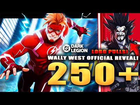 *NEW* WALLY WEST OFFICIAL REVEAL & DETAILS! LOBO 250+ PULLS! (DC: Dark Legion)