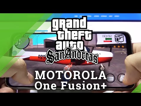GTA San Andreas Gameplay on MOTOROLA One Fusion+ - Test Gaming Performance
