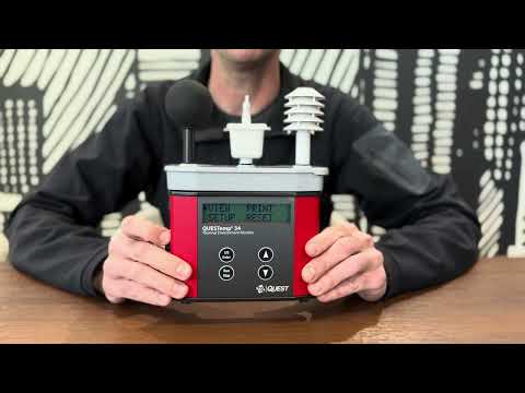 How to Use the TSI QUESTemp-34 Heat Stress Monitor