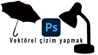 Photoshopta vektörel çizim nasıl yapılır ?