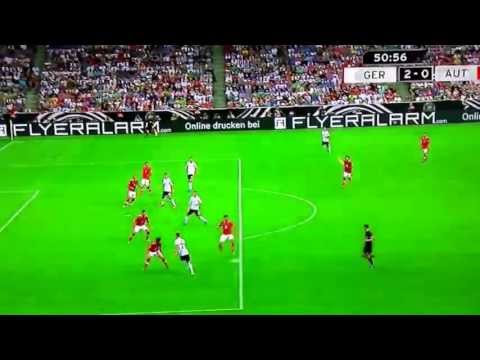 Deutschland - Österreich 3:0 (2:0)das Tor von Toni Kroos
